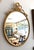 Hollywood Regency Vintage Carvers' Guild Rope & Tassel Bow Oval Wall Mirror For Sale - Image 3 of 11