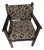 GreenRow Eira Kilim Wool Upholstered Accent Armchair For Sale