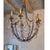 19th Century Italian Empire Giltwood & Iron Chandelier With Crystal Basket For Sale In New Orleans - Image 6 of 6