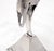 Vintage Arthur Court Tall Sculpture of a Gazelle in Polished Aluminum For Sale - Image 12 of 14