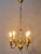 Antique Bronze Chandelier from Flanders, 1850 For Sale - Image 3 of 10