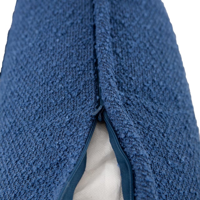 2020s Pillow 24 x 24 Alicante Indigo For Sale - Image 5 of 11