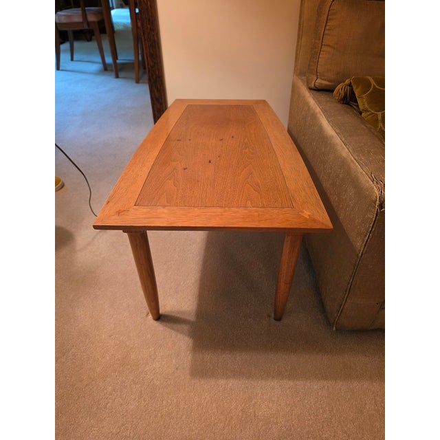 1960s Mid-Century Tomlinson "Sophisticate" Pecan & Butternut End Tables - 3 Pieces For Sale - Image 13 of 18