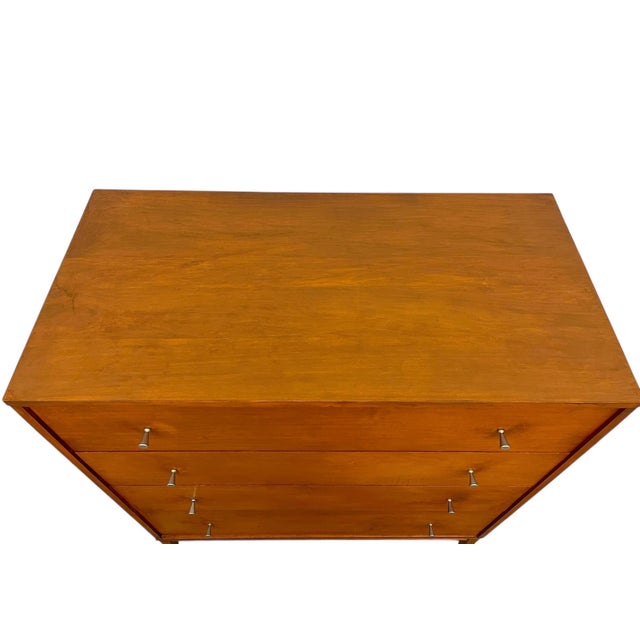 Brown 1970s Paul McCobb Planner Group Tall Chest for Winchendon Furniture - Mid-Century Modern Dresser For Sale - Image 8 of 9