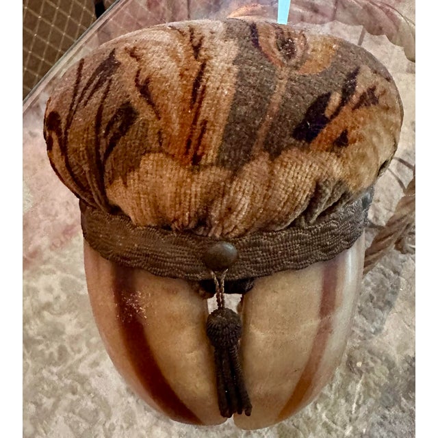 American Antique Bovine Pin Cushion For Sale - Image 3 of 5