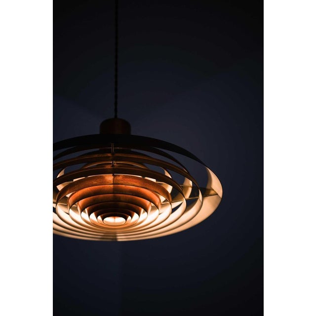 Langelinie Pendant Lamp in Copper by Poul Henningsen, 1950s For Sale - Image 11 of 13