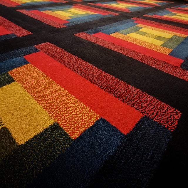 Geometric Rug in Wool by Missoni for T&J Vestor, 1980s For Sale - Image 9 of 13