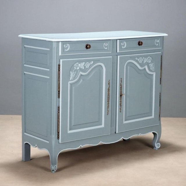 Rococo Style Painted Sideboard For Sale - Image 10 of 10