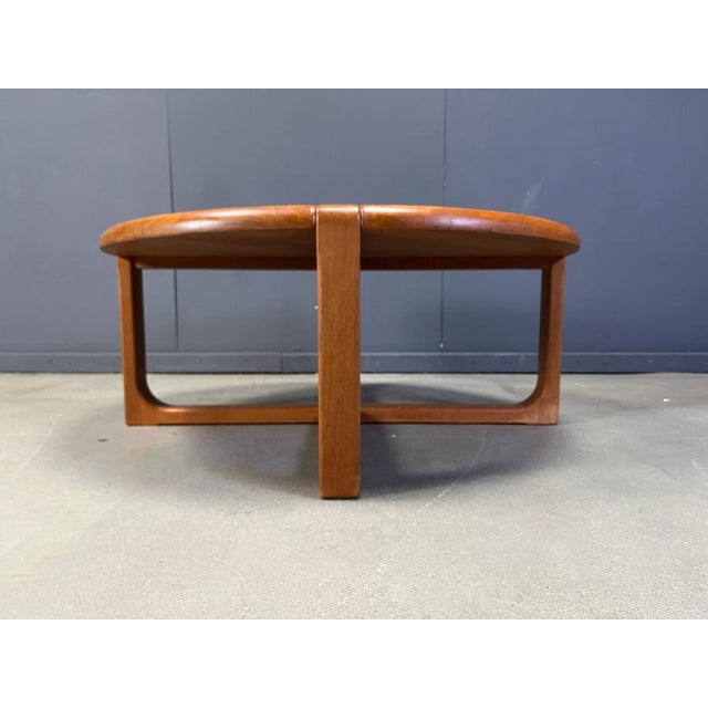 Mid-Century Scandinavian Teak Coffee Table, 1970s For Sale - Image 3 of 11