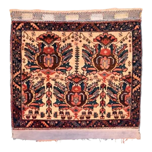 Antique Afshar Rug 2'2'' x 2'2''