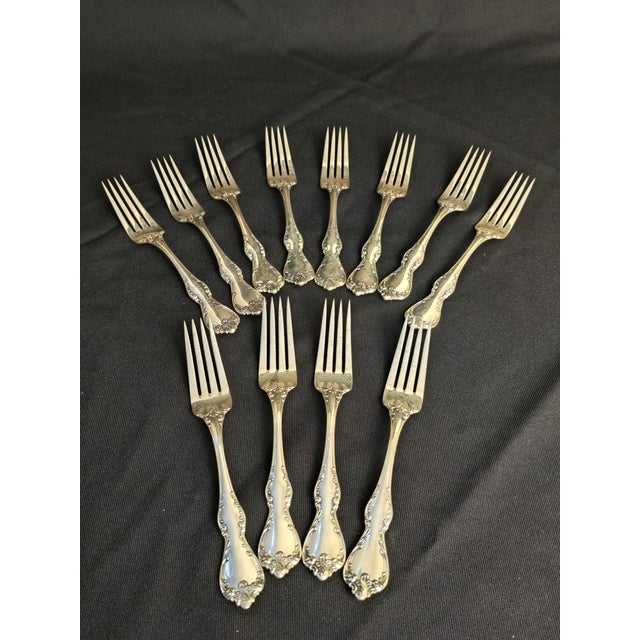 Debussy by Towle 1959 Sterling Silver Flatware 12-Place Set, 88 Pieces For Sale In Dallas - Image 6 of 18