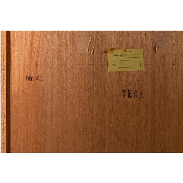 Mid-Century Modern Danish Teak Bookcase from Sejling Skabe, 1960s For Sale - Image 6 of 16