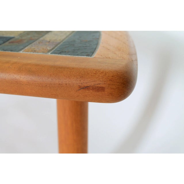 Brown 1960's Danish Modern Coffee Table Designed by Sallingboe Jelling For Sale - Image 8 of 10