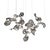 Dune 16 Cluster Pendant Light with Silver Polished Shades by Daniel Becker For Sale - Image 6 of 6