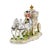 20th Century Romantic Porcelain Composition with Carriage from Dresden For Sale - Image 3 of 9