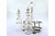 Silver and Glass Cruet, Set of 3 For Sale - Image 5 of 10