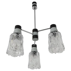 Mid-Century Chandelier from Drukov, 1960s