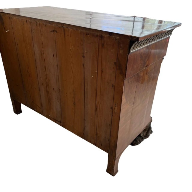 Traditional Single 18th Century Mahogany Chest For Sale - Image 3 of 12