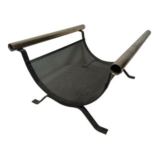 Mid-Century Firewood Rack For Sale
