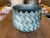 2020s Medium Braided Basket Teal For Sale - Image 5 of 5