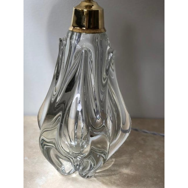 Bohemia Crystal Table Lamp, 1970s For Sale - Image 6 of 7