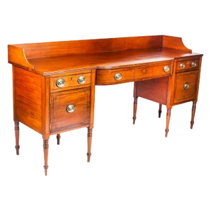 George III Mahogany Inlaid Sideboard, 18th Century