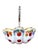 Antique Viennese Biedermeier Ruby Opaline Glass Bonbon Dish With Gilt Floral Enamel Decoration & Silver Handle, c.1830 For Sale - Image 16 of 16