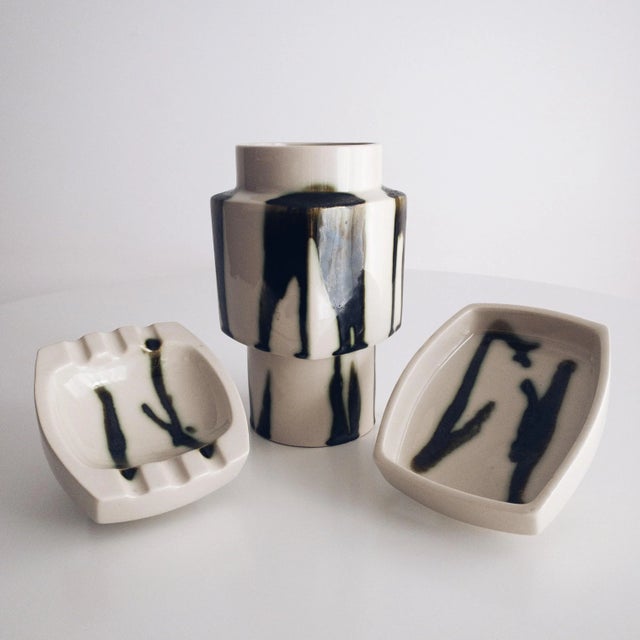 Marion Ceramic Set by Ditmar Urbach, Czechoslovakia, 1981, Set of 3 For Sale - Image 15 of 15