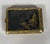 Japanese cigarette case, Meiji Fuji era, early 20th century. The case is made of lacquered steel inlaid with gold. One...