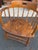 Antique Oak Captain's or Firehouse Barrel-Back Chair For Sale - Image 4 of 5