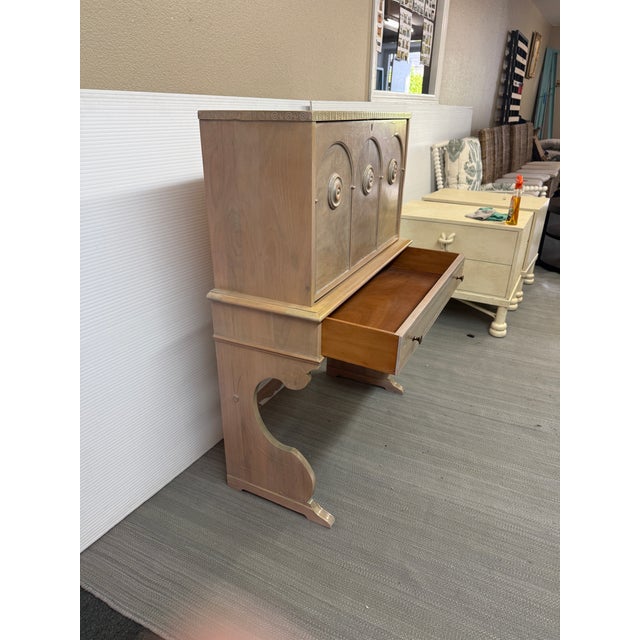 Spanish Baroque Style Drop Front Desk, Vintage For Sale In San Francisco - Image 6 of 12