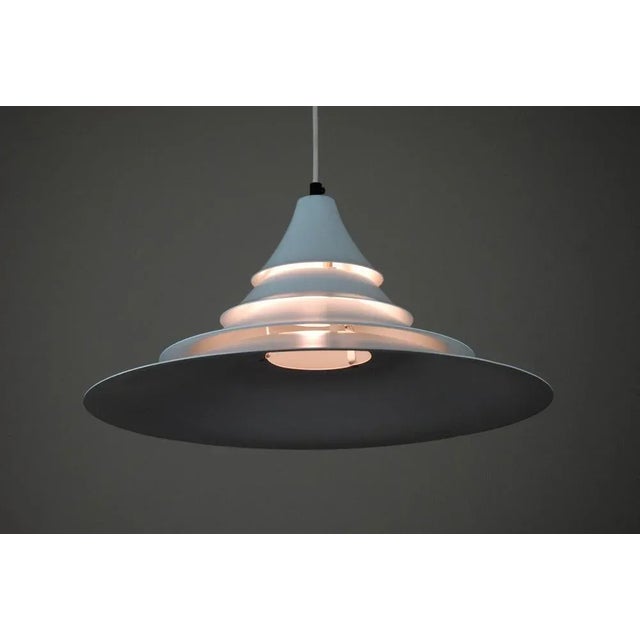 Pagode Pendant Lamp by Ricardoni for Nordisk Solar, Denmark, 1980s For Sale - Image 6 of 9