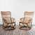 1950s B4 Bonacina Armchairs in Rattan by Tito Agnoli for Vittorio Bonacina, 1950s, Set of 2 For Sale - Image 5 of 10