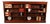 19th Century Large Mahogany Open Bookcase For Sale