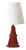 Arrabida Rope Red Table Lamp by Barracuda Interiors For Sale