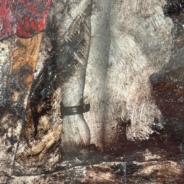 Niccolò Maria Zanzi Original Mixed Media Abstract Composition For Sale - Image 4 of 11
