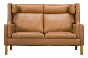 Leather Sofa 2292 by Børge Mogensen for Fredericia