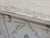 Antique Rustic Pine Two Door Sideboard Cabinet With Handpainted Lattice and Leaf Motif For Sale - Image 12 of 18