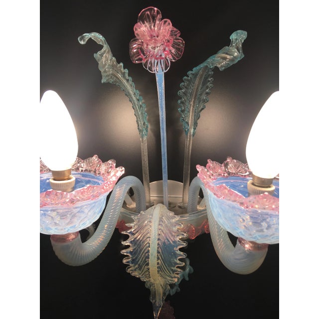 Vintage Sconce from Cesare Toso For Sale - Image 4 of 7