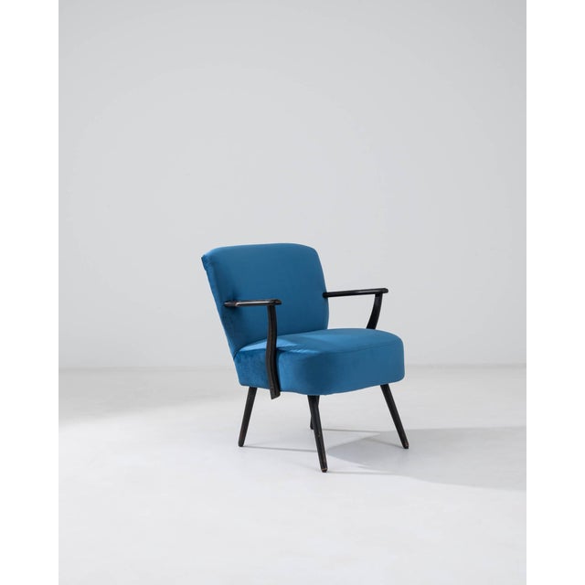 20th Century Danish Upholstered Armchair For Sale In Greensboro - Image 6 of 18