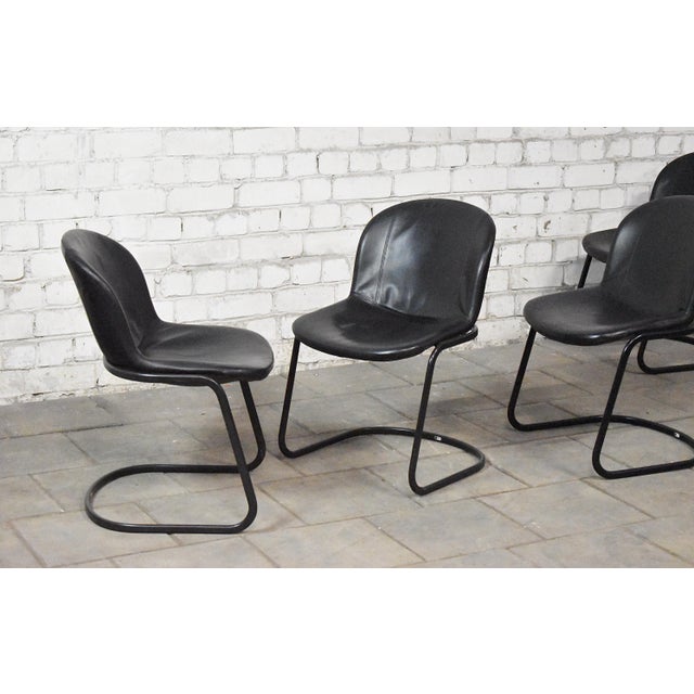 Dining Chairs by Gastone Rinaldi for Thema, 1970s, Set of 4 For Sale - Image 6 of 8