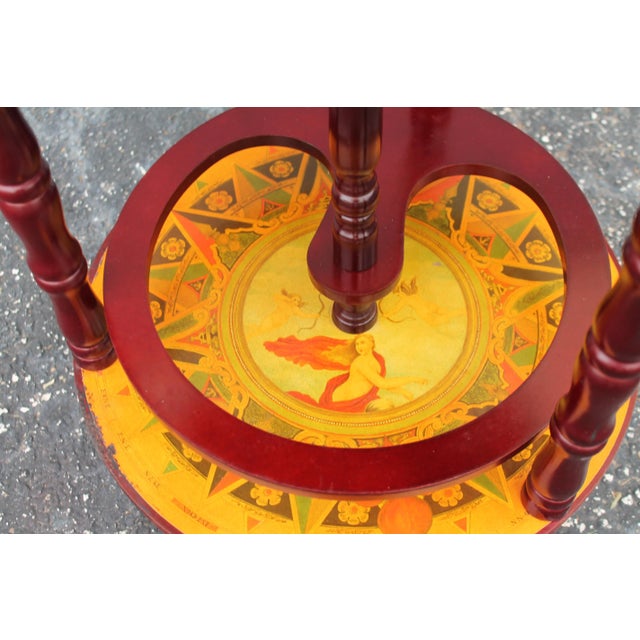 1970's Mid Century Modern World Globe/ Dry Bar For Sale - Image 4 of 12