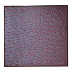 Power Boothe, "Red Harvest", DTD 1987, Art, Oil on Canvas 74.75 X 78.5