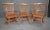Late 20th Century Tell City Colonial Style Maple Chairs Set/6 For Sale - Image 5 of 13