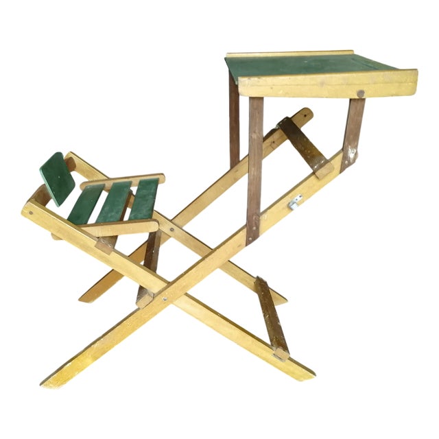 Folding Children's School Desk, 1960s For Sale