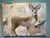 Cream “The Best Neighbors” Original Deer Painting by LWren Walraven For Sale - Image 8 of 12