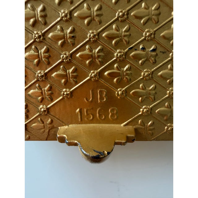 Art Deco Jennings Brothers Art Deco Jewelry Casket, Model 1568 For Sale - Image 3 of 8