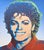 After Andy Warhol, Michael Jackson Blue, 1980s, Lithograph For Sale - Image 4 of 7