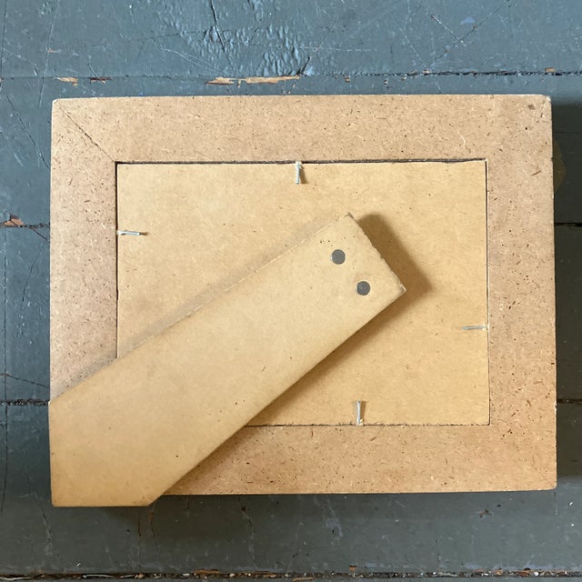 Abstract 1980’s Original Wayne Cunningham Abstract Ink Drawing Tabletop Frame For Sale - Image 3 of 4