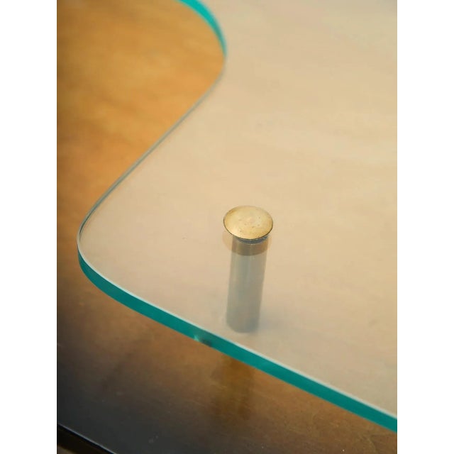 Mid-Century Modern Italian Mid Century 2 Tier Coffee Table For Sale - Image 3 of 9